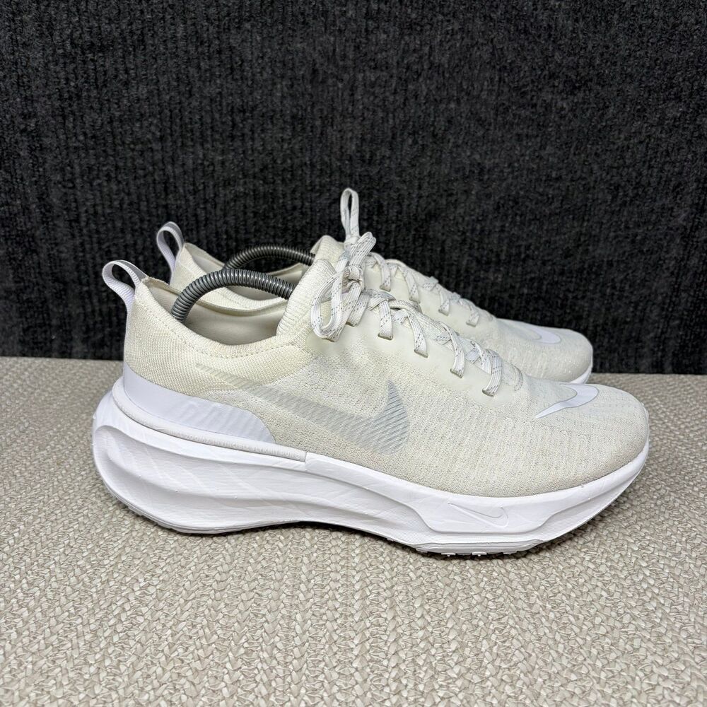 Nike ZoomX Invincible Run Flyknit 3 White Photon Dust Running Mens 10 DR2615-103